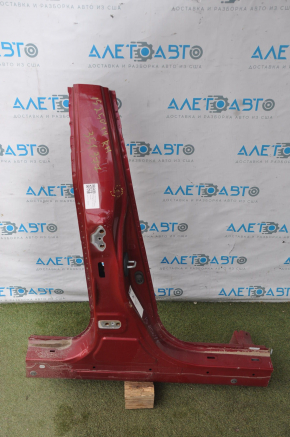 Body pillar central right Lexus IS 14-20 sawed off dented