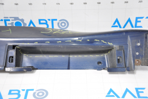 Left threshold Lexus ES300h ES350 13-18 blue lower fasteners are dented, fastener is broken