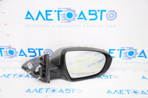 Right side mirror complete Kia Optima 14-15 rest 6 pins, turn signal