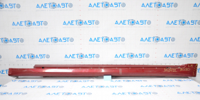 Left threshold Lexus IS250 IS350 06-13 red break at the rear, dented, broken fasteners