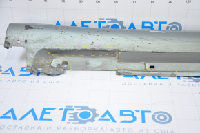 Left threshold Lexus ES300 ES330 01-06 silver, dented, broken fasteners, painted