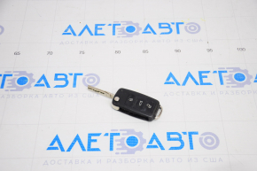 Key VW Passat b7 12-15 USA 4 buttons, folding, worn