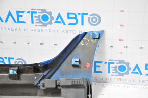 Right threshold Chevrolet Volt 16 - black with blue broken fasteners, scratch