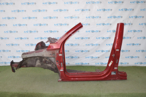 Front left quarter with central pillar VW Tiguan 09-18 red