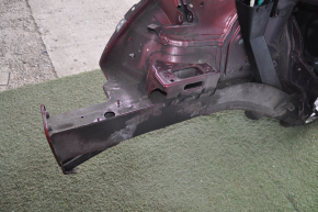 Front right quarter with central pillar VW Tiguan 09-18 red, pokes