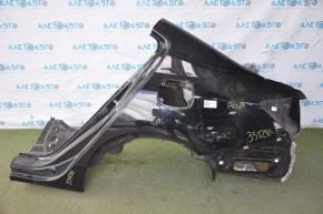 Quarter wing rear left Honda Accord 13-17 black, small bumps