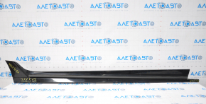 Right threshold Chevrolet Volt 16 - black broken fasteners