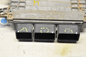 Block ECU engine computer Infiniti JX35 13-15 prerest, broken fasteners