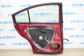 Door assembly rear left Subaru Legacy 15-19 red H2Q, dent
