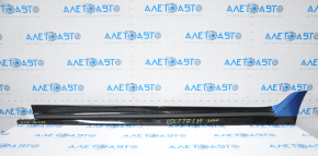 Left threshold Chevrolet Volt 16 - black with blue, broken fasteners