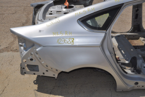 Quarter wing rear right Ford Fusion mk5 13-20 silver pokes
