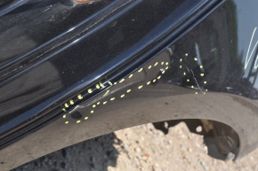 Quarter wing rear left Chevrolet Volt 11-15 black on the body, dented