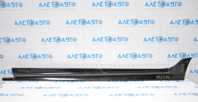 Left threshold Chevrolet Volt 16- black broken fasteners