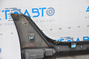 Left threshold Chevrolet Volt 16- black broken fasteners