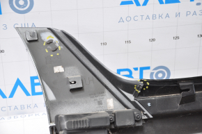 Left threshold Chevrolet Volt 16 - black with gray, broken fasteners