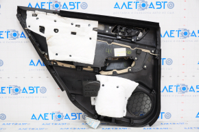 Door trim card rear right Subaru Legacy 15-19 leather, beige, gray insert, scratch
