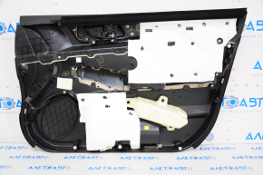 Door trim card front left Subaru Legacy 15-18 leather, beige, gray insert, for cleaning