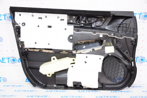 Door trim card front right Subaru Legacy 15-18 leather, beige, gray insert, scratch