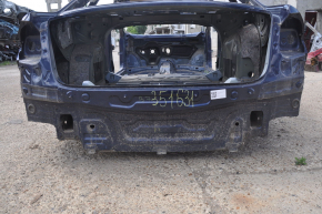 Rear panel VW Passat b7 12-15 USA 2 parts, on the body