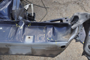 Front right quarter VW Passat b7 12-15 USA blue on the body, bent side member