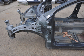 Front left quarter Chevrolet Volt 11-15 graphite on body, bumps