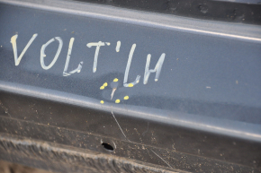 Front left quarter Chevrolet Volt 11-15 graphite on body, bumps
