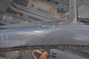 Front left quarter Chevrolet Volt 11-15 graphite on body, bumps