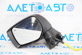 Side mirror left complete Subaru Legacy 15-17 9 pins, heated, red