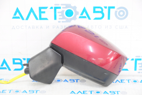 Side mirror left complete Subaru Legacy 15-17 9 pins, heated, red