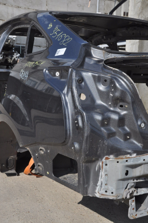 Quarter wing rear left Ford Focus mk3 11-18 4d graphite on body, pokes