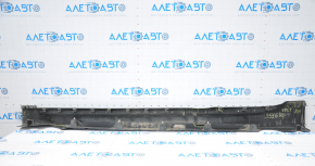 Right threshold Chevrolet Volt 11-15 with seal, broken fasteners, dented, torn fasteners in front, scratches