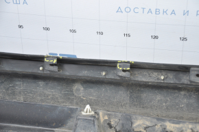 Right threshold Chevrolet Volt 11-15 with seal, broken fasteners, dented, torn fasteners in front, scratches