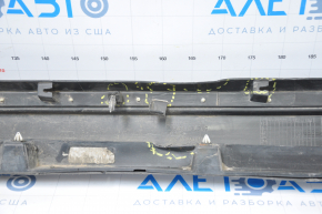 Right threshold Chevrolet Volt 11-15 with seal, broken fasteners, dented, torn fasteners in front, scratches