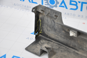 Right threshold Chevrolet Volt 11-15 with seal broken fasteners, fracture, scratches