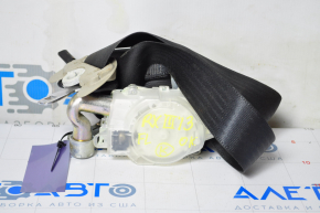 Driver Seat Belt Lexus RX350 RX450h 10-12 Black Water Damage
