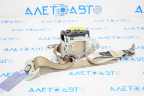 Driver's seat belt Subaru Legacy 15-19 beige, for cleaning