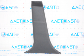 Center pillar trim lower left Subaru Legacy 15-19 black, scratch