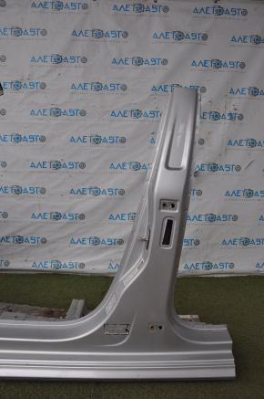 Front quarter left VW Passat b7 12-15 USA silver with central pillar