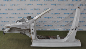 Front quarter left VW Passat b8 16-19 USA white with central pillar