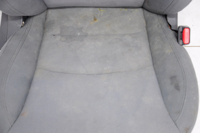 Passenger seat Kia Optima 11-15 without airbag, gray velour, dry-cleanable