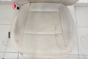 Driver's seat Subaru Legacy 15-19 without airbag, cloth, beige, electric, for cleaning