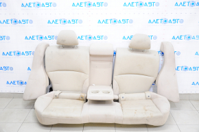 Rear row of seats 2nd row Subaru Legacy 15-16 cloth, beige, for cleaning