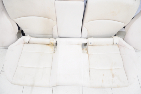 Rear row of seats 2nd row Subaru Legacy 15-16 cloth, beige, for cleaning