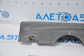 Right threshold Chevrolet Volt 11-15 with seal, fasteners torn off at the back, dented, tears, scratches