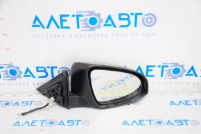 Side mirror right complete Toyota Camry v50 12-14 3 pins, black