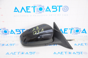 Side mirror right complete Toyota Camry v50 12-14 3 pins, black