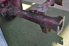 Quarter front left with central pillar Subaru Legacy 15-19 red, poke