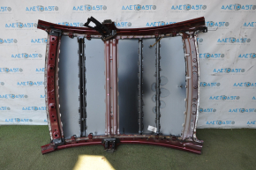 Metal roof Subaru Legacy 15-19 without sunroof, sawed off, painted, dented