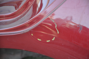 Quarter wing rear left Subaru Legacy 15-19 red, dents