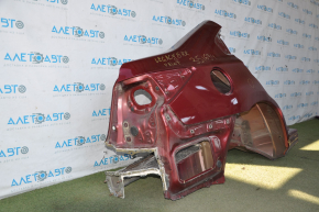 Quarter wing rear right Subaru Legacy 15-19 red, painted, dents
